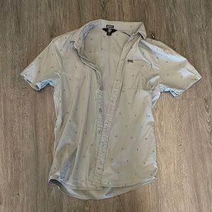 VOLCOM BUTTON UP - size (Medium)